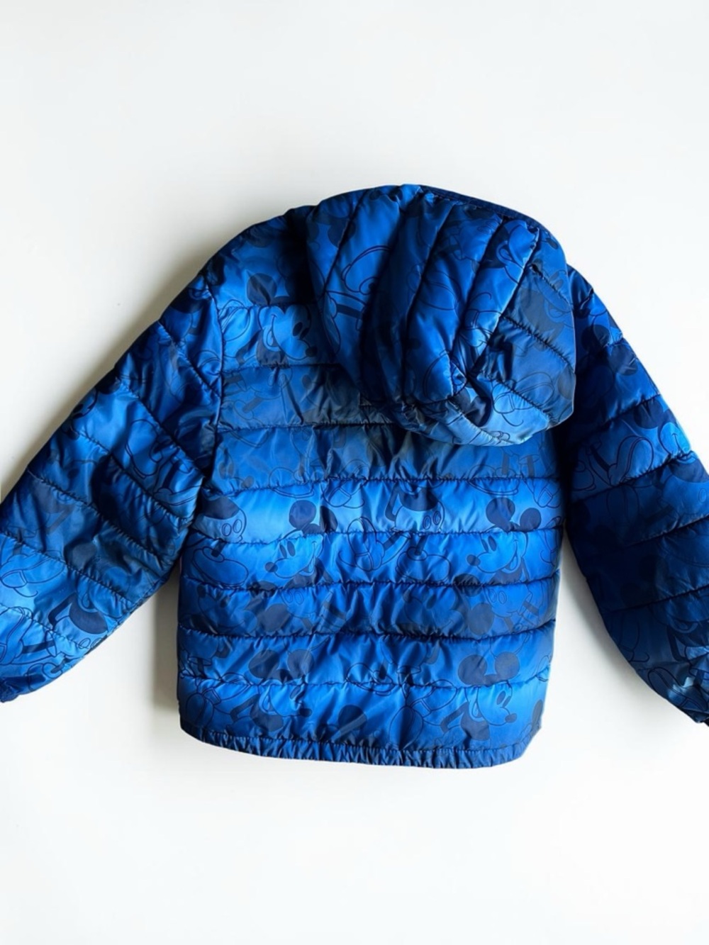 GAP Disney Kids Mickey Blue Water Resistant Lightweight 3T Puffer Jacket - Picture 5 of 5